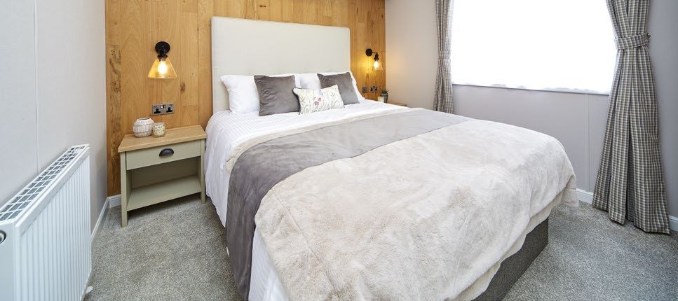 Main bedroom in daylight